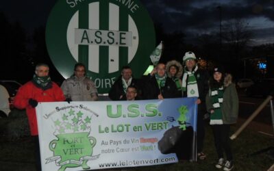 Ambiance du derby ASSE / OL – 10 novembre 2013