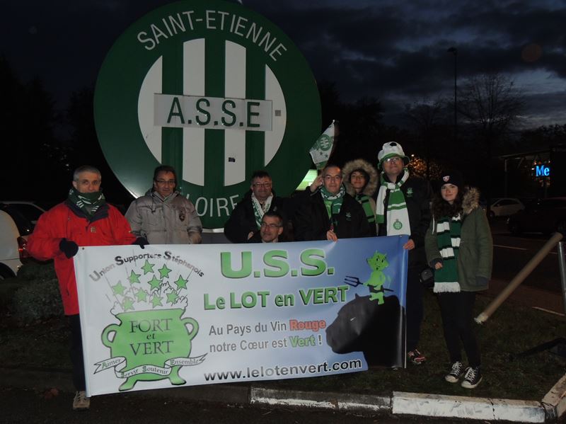 Ambiance du derby ASSE / OL – 10 novembre 2013