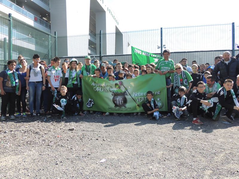 « Emmenez-moi à Geoffroy Guichard » avec l’Ecole de la Basse Vallée du Lot