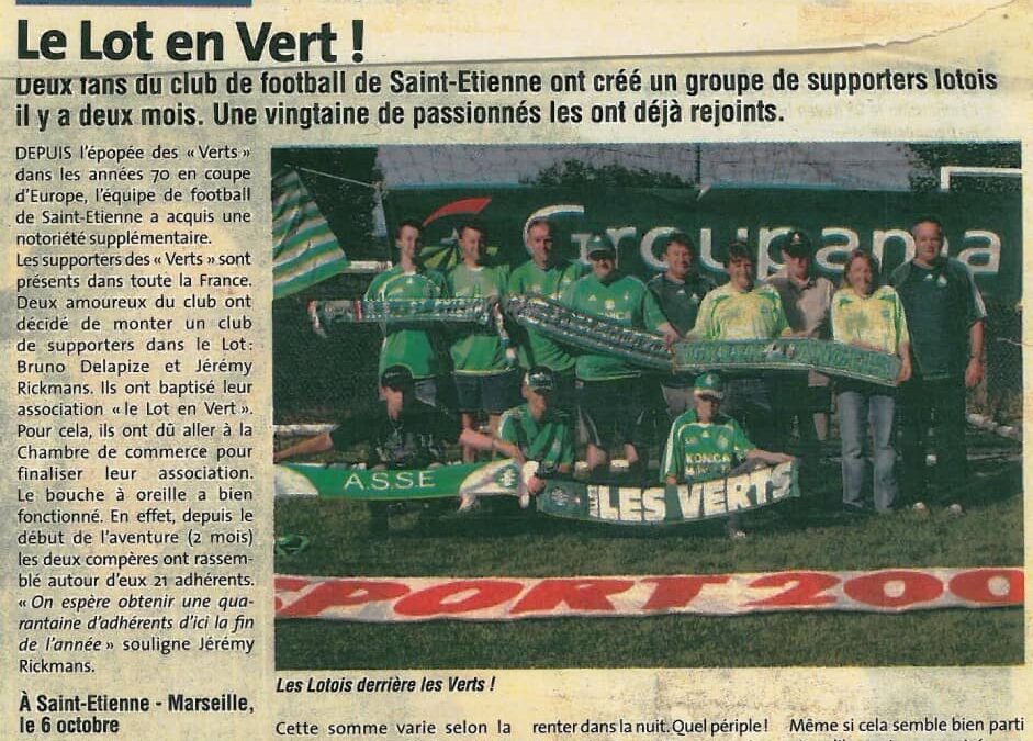 La Vie Quercynoise – 27 septembre 2007 – Présentation du Lot en Vert