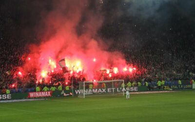 Ambiance Kop Sud – Stade Geoffroy Guichard – ASSE – Ea Guingamp