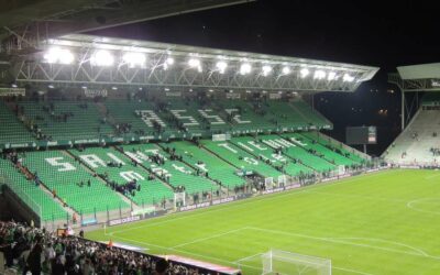 Première découverte pour nos deux jeunes supportrices