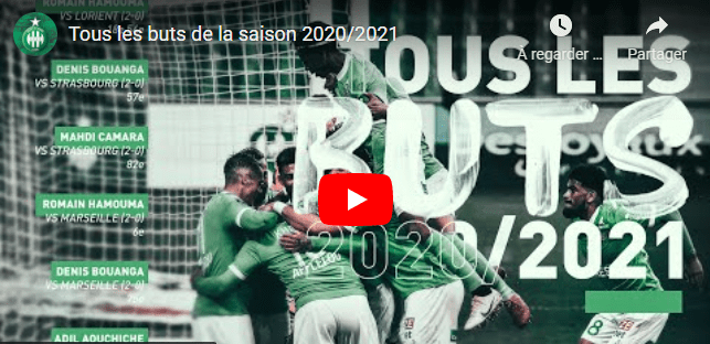 Tous les buts de la saison 2020/2021