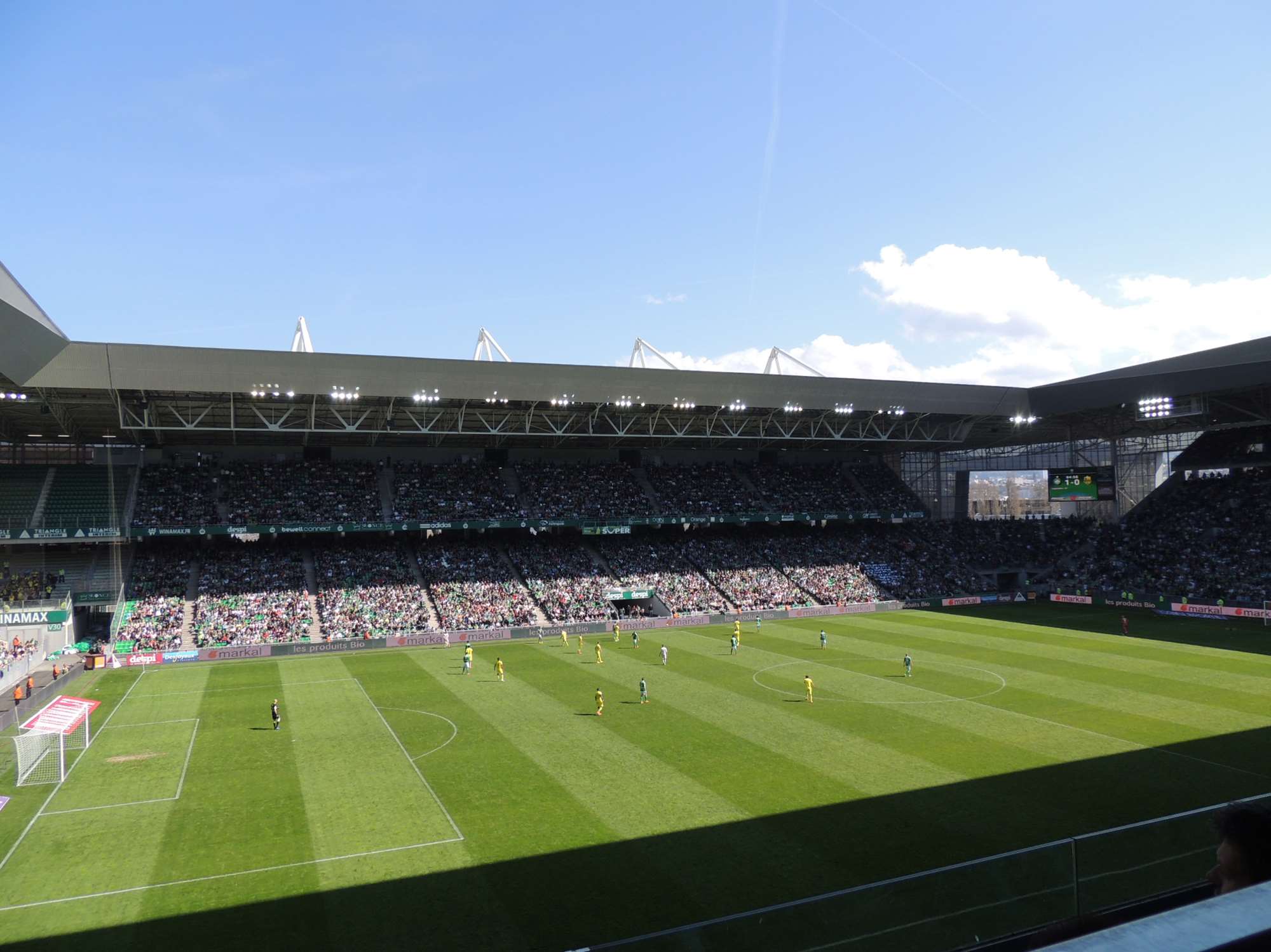 ASSE Nantes avril 2015 avec EFBVL 155