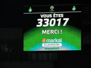 Spectacteurs ASSE Evian Saison 2014 2015